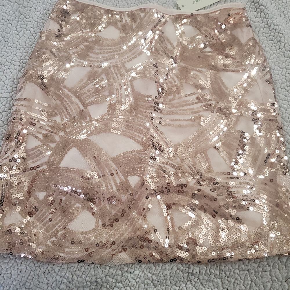 Sequin skirt